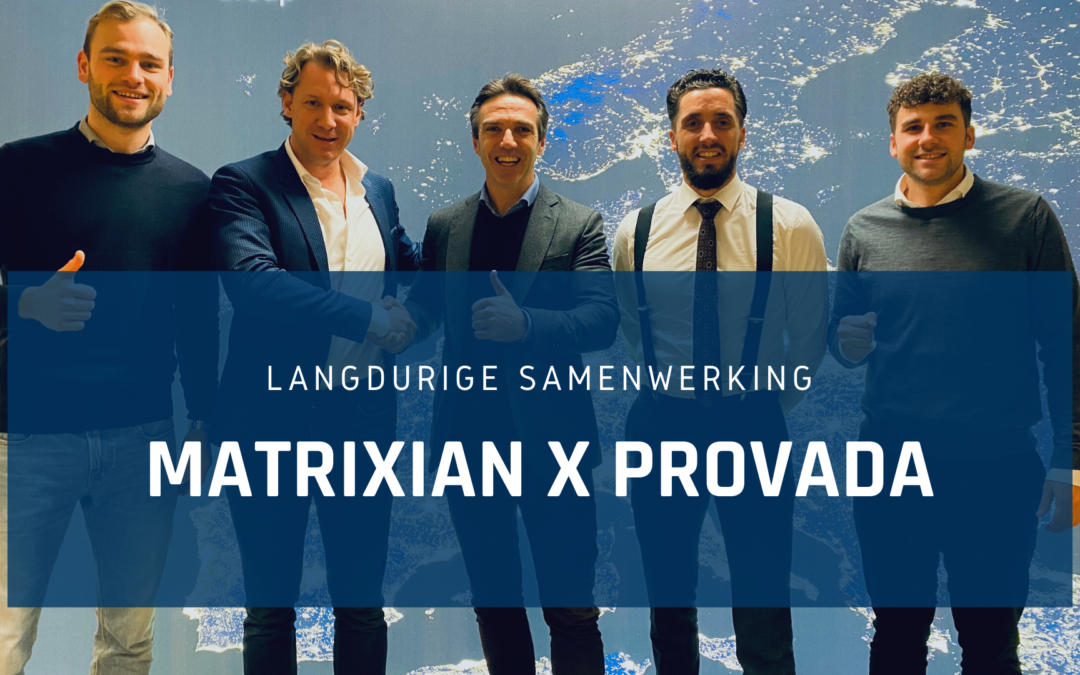 Matrixian and PROVADA announce three-year partnership